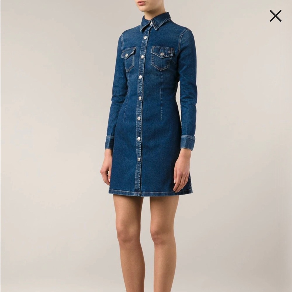 Alexa Chung for AG Pixie denim dress